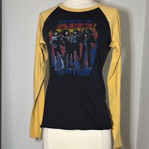 Trunk Ltd Black and Yellow Long Sleeve Tee
